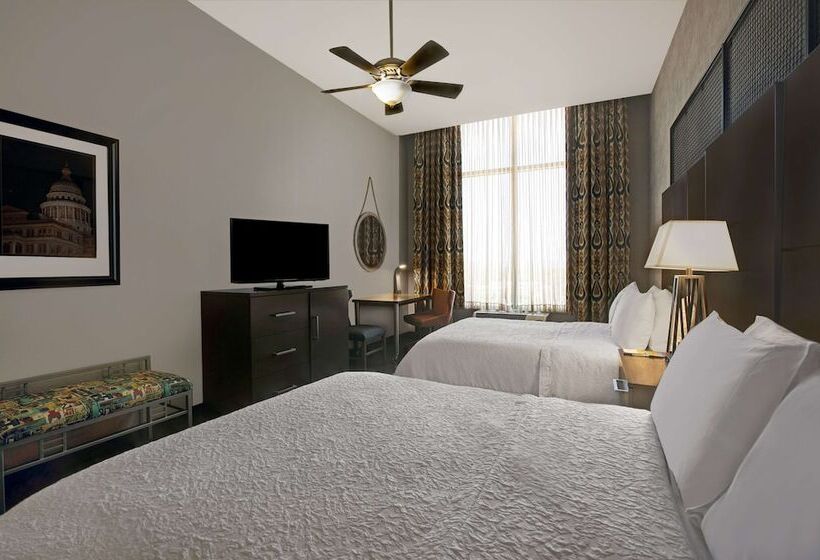 Номер Стандарт 2 Двуспальные Кровати, Hampton Inn & Suites Austin @ The University/capitol