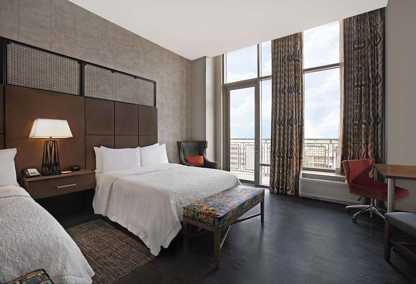 Номер Стандарт 2 Двуспальные Кровати, Hampton Inn & Suites Austin @ The University/capitol