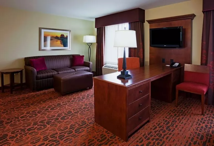 2ダブルベッドのスタンダードルーム, Hampton Inn & Suites Minot Airport