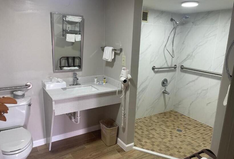 适合残疾人士使用的带超级大床的标准间, Days Inn By Wyndham Valdosta/near Valdosta Mall