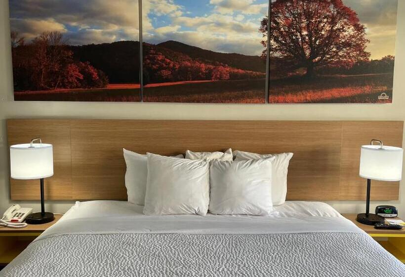 带大床的复式套间, Days Inn By Wyndham Valdosta/near Valdosta Mall