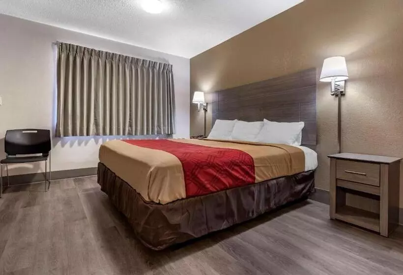 キングサイズベッドのスタンダードルーム, Econo Lodge Dewitt I 90