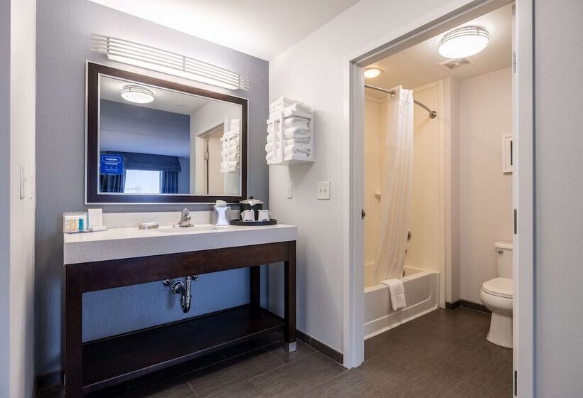 Люкс, Hampton Inn & Suites Greensboro/coliseum Area