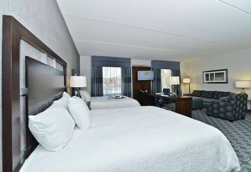 Люкс, Hampton Inn & Suites Greensboro/coliseum Area