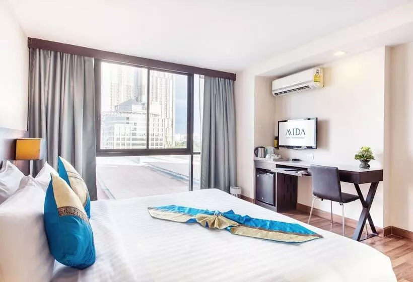デラックスルーム, Mida Hotel Ngamwongwan   Sha Plus