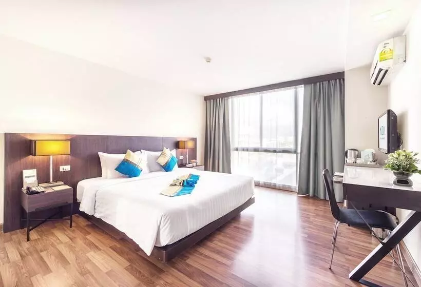 デラックスルーム, Mida Hotel Ngamwongwan   Sha Plus