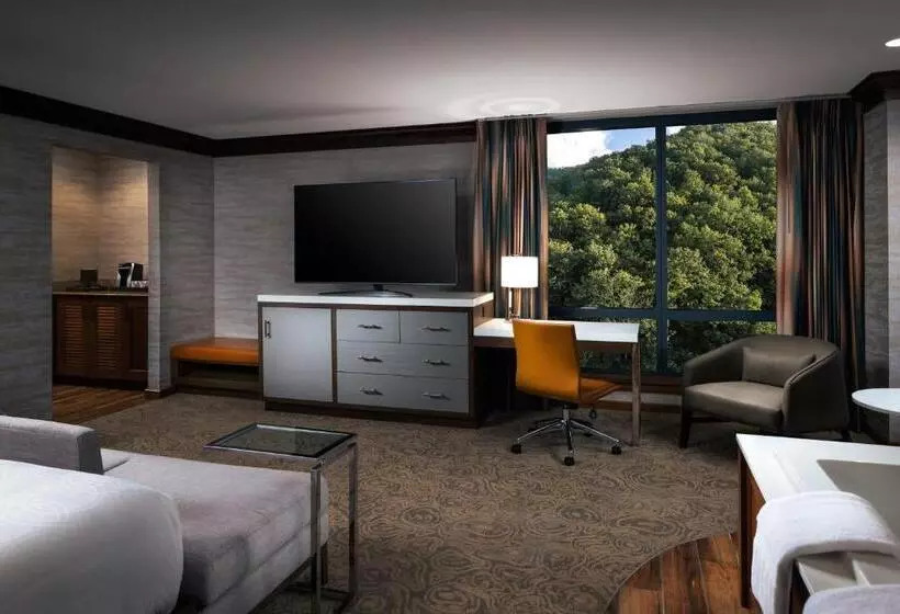キングサイズベッドのスイートルーム, Seneca Allegany Resort & Casino
