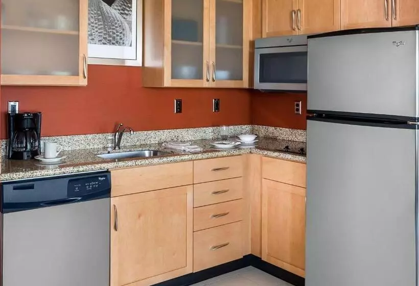 キングサイドベッドのスタンダードワンルーム, Residence Inn By Marriott Fargo