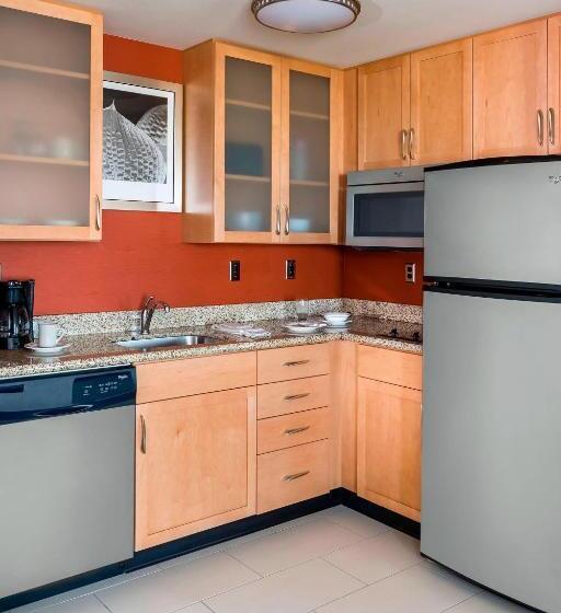 带2个卧室的套房, Residence Inn By Marriott Fargo