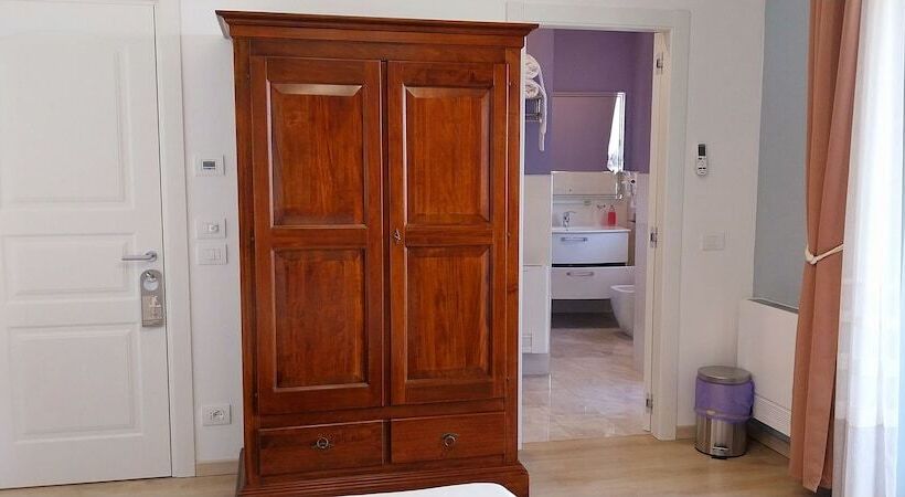 חדר דלוקס עם נוף להרים, Villa Bellavista Alba