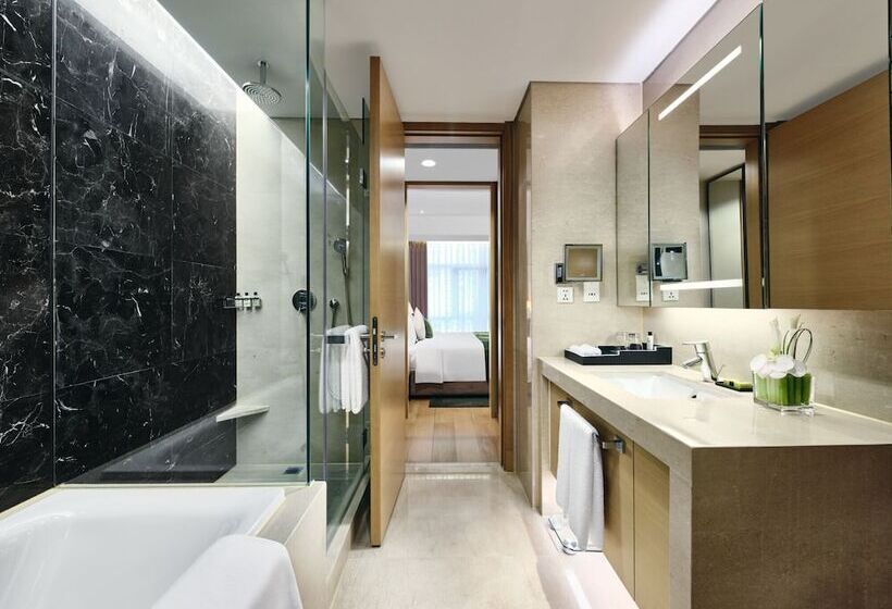 غرفة ديلوكس, Grand Parcvue Hotel Residence Chengdu