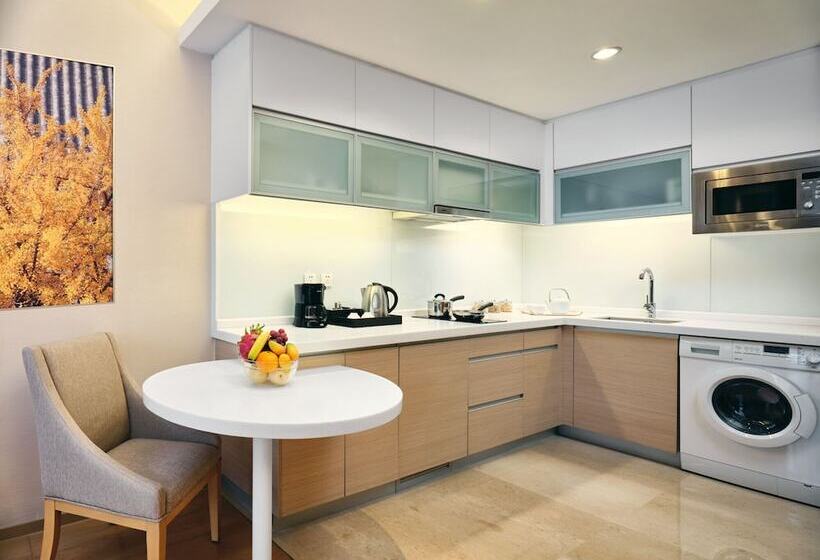 Номер Deluxe, Grand Parcvue Hotel Residence Chengdu