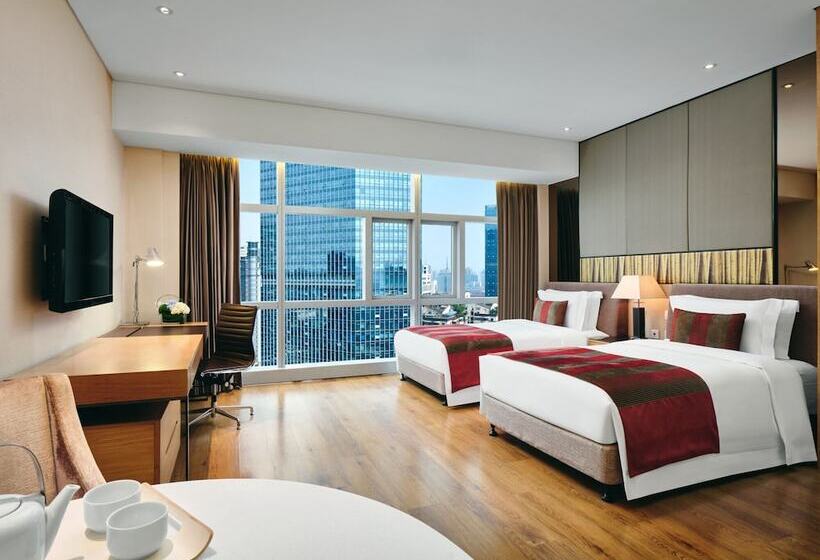 غرفة ديلوكس, Grand Parcvue Hotel Residence Chengdu