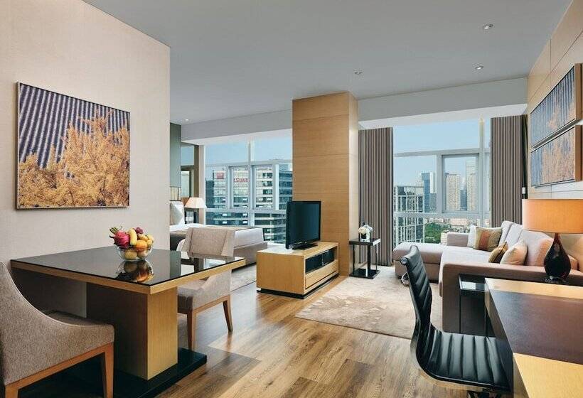 غرفة ديلوكس, Grand Parcvue Hotel Residence Chengdu