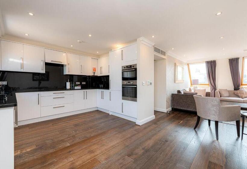 1 Bedroom Penthouse Apartment, Manson Place