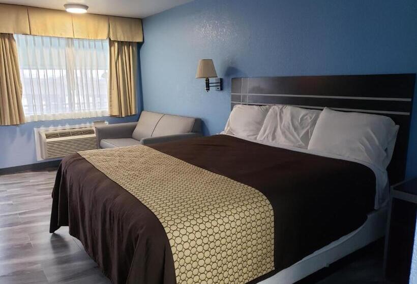 キングサイズベッドのデラックスルーム, Regency Inn Motel By The Beach