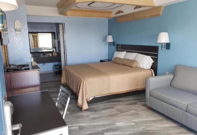 キングサイズベッドのデラックスルーム, Regency Inn Motel By The Beach