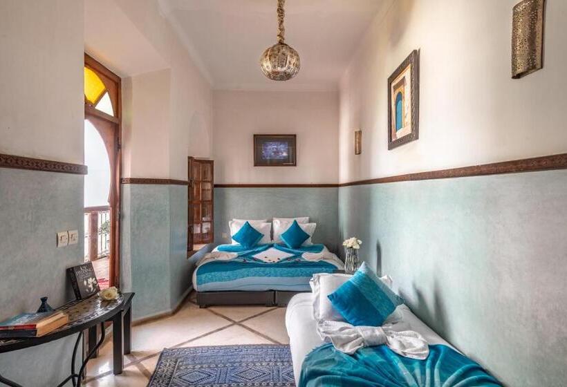 Habitación Triple Estándar, Riad Dar Palmyra