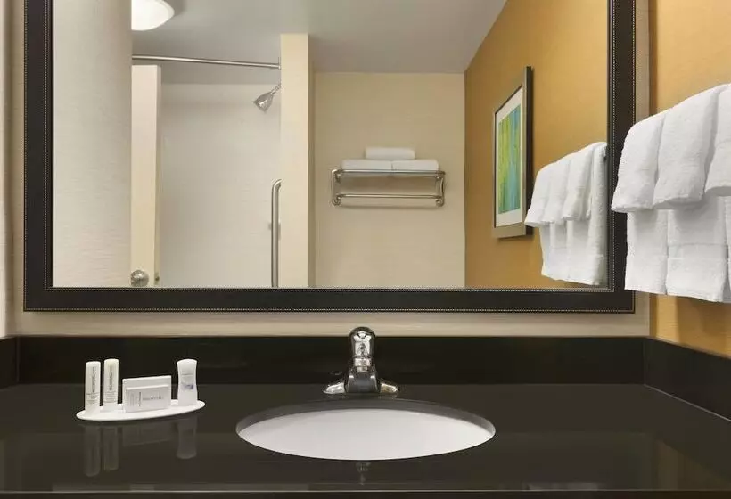 ２ダブルベッドのスタンダードルーム, Fairfield Inn & Suites By Marriott Smithfield