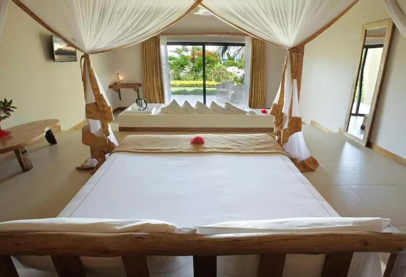 اتاق لوکس با چشم‌انداز باغ, Gold Zanzibar Beach House & Spa