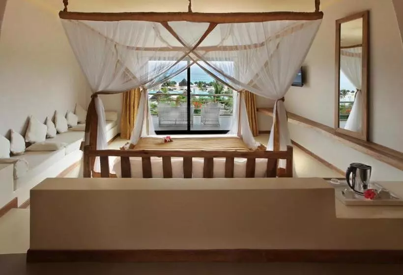 اتاق لوکس با چشم‌انداز دریا, Gold Zanzibar Beach House & Spa