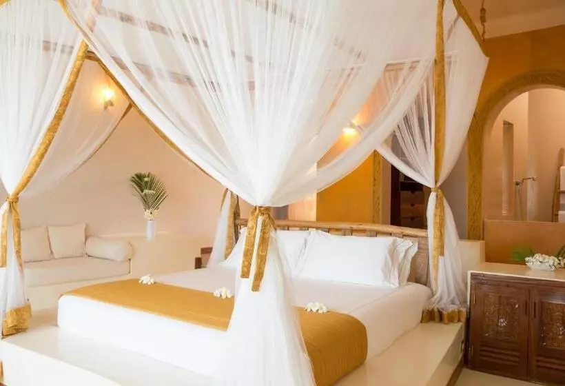 اتاق لوکس با چشم‌انداز دریا, Gold Zanzibar Beach House & Spa
