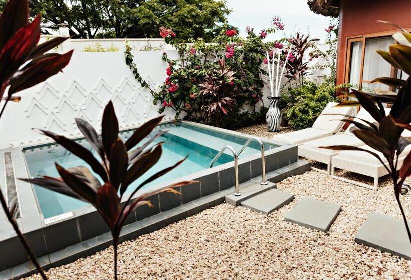 别墅: 1间卧室带游泳池, Gold Zanzibar Beach House & Spa