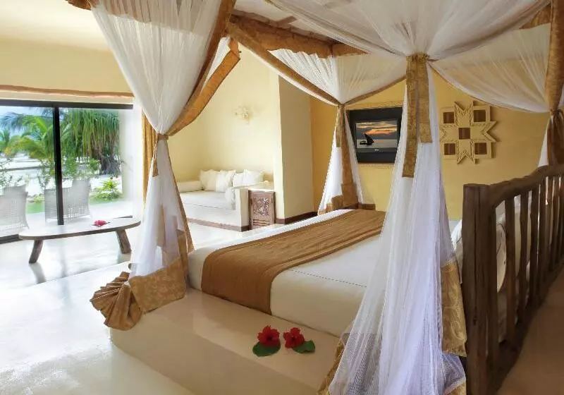 اتاق لوکس با چشم‌انداز باغ, Gold Zanzibar Beach House & Spa