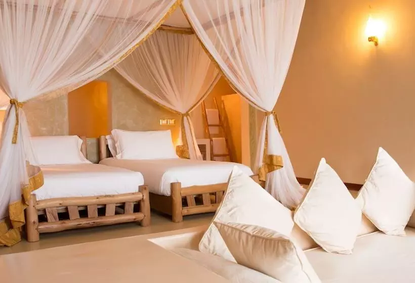 اتاق لوکس با چشم‌انداز باغ, Gold Zanzibar Beach House & Spa