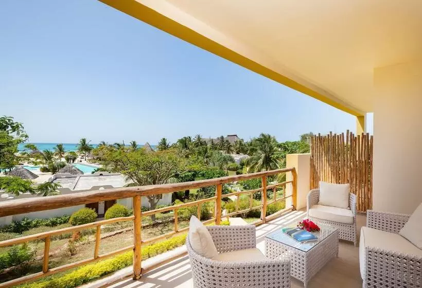 اتاق لوکس با چشم‌انداز دریا, Gold Zanzibar Beach House & Spa