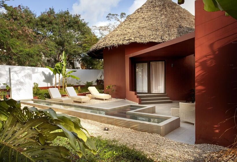 别墅: 1间卧室带游泳池, Gold Zanzibar Beach House & Spa