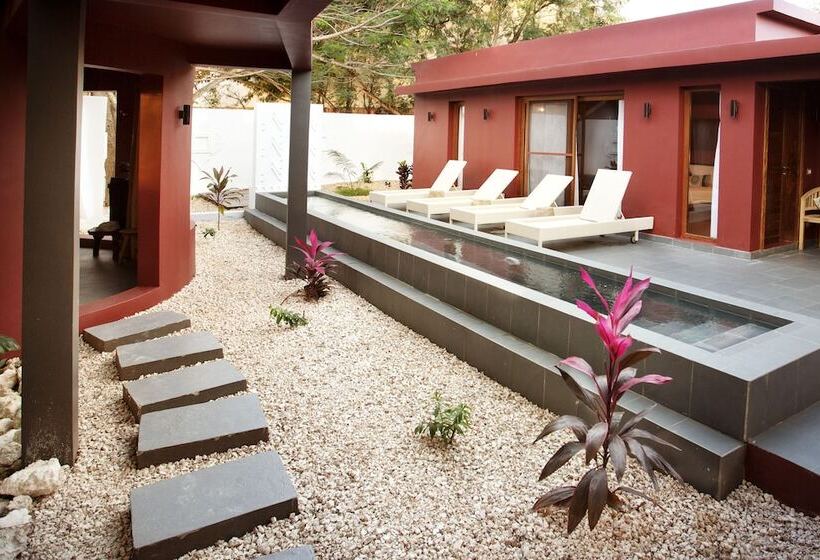 别墅: 1间卧室带游泳池, Gold Zanzibar Beach House & Spa