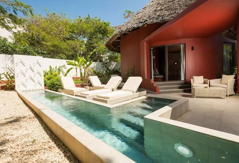 ویلای یک اتاق خوابه با استخر شنا, Gold Zanzibar Beach House & Spa