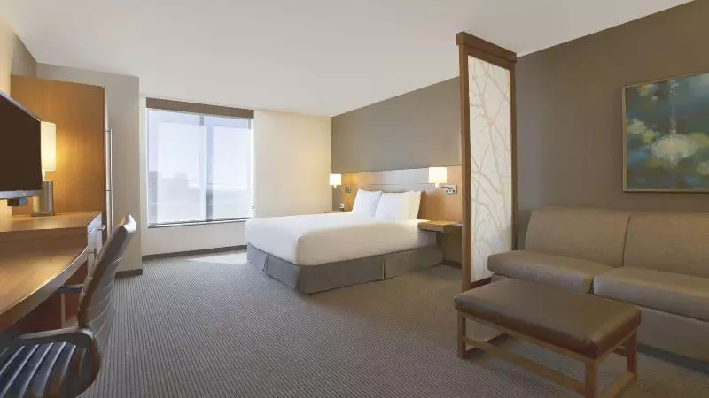 キングサイズベッドのスタンダードルーム, Hyatt Place Salt Lake City/cottonwood