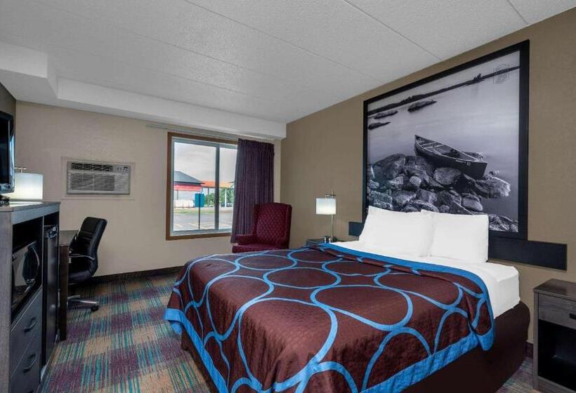 Люкс Deluxe Кровать Кинг, Super 8 By Wyndham Glenwood