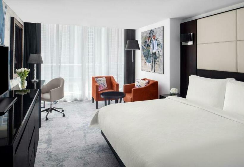 اتاق سوپریور با تخت بزرگ, Mövenpick Hotel Jumeirah Lakes Towers Dubai
