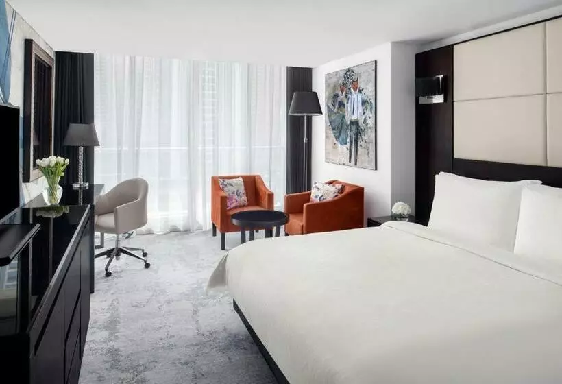 Superior-huone King-vuode, Mövenpick Hotel Jumeirah Lakes Towers Dubai