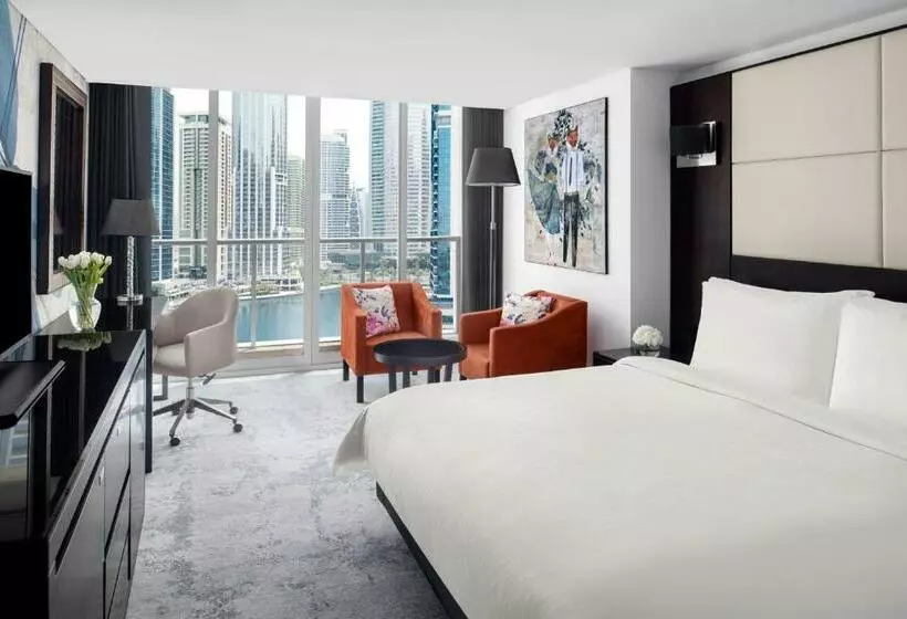 Superior-huone King-vuode, Mövenpick Hotel Jumeirah Lakes Towers Dubai