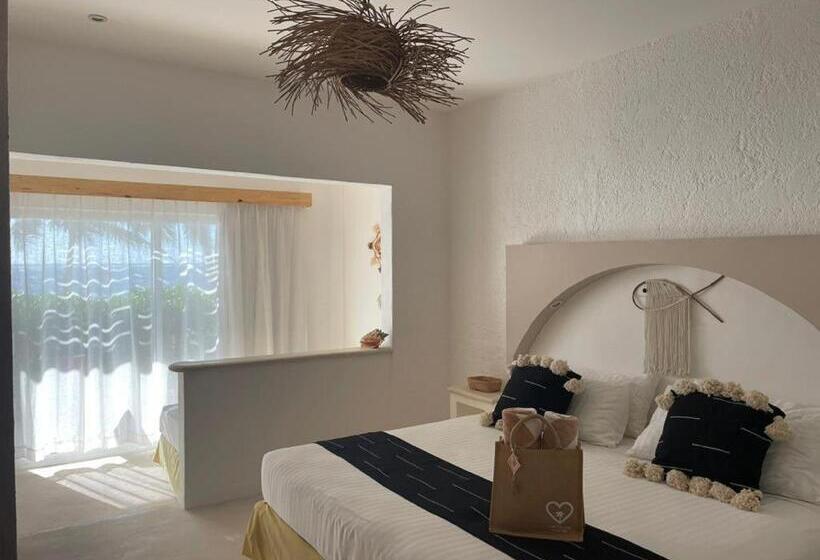 اتاق استاندارد با تخت بزرگ, Pavoreal Beach Resort Tulum