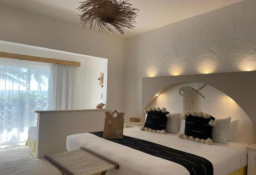 اتاق استاندارد با تخت بزرگ, Pavoreal Beach Resort Tulum
