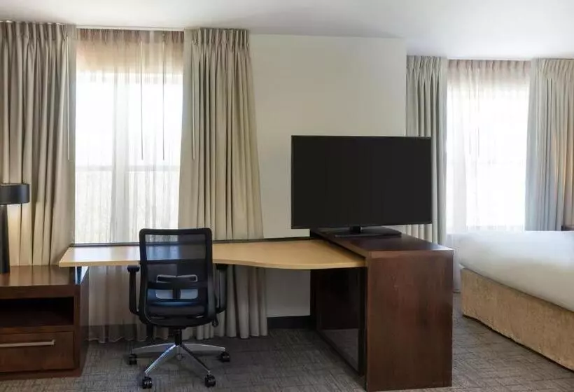 キングサイドベッドのスタンダードワンルーム, Residence Inn Largo Medical Center Drive