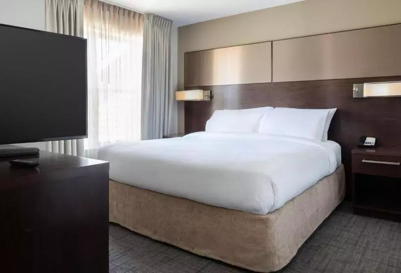 キングサイドベッドのスタンダードワンルーム, Residence Inn Largo Medical Center Drive