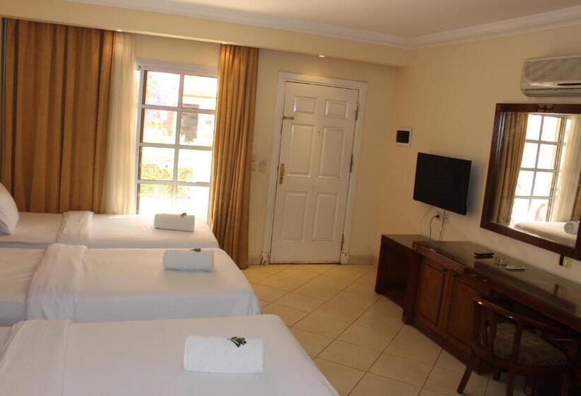 اتاق استاندارد سه تخته با چشم‌انداز استخر, Herrmes Hospitality