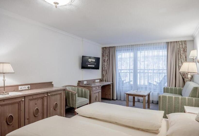 Comfort room with balcony, Alpenland