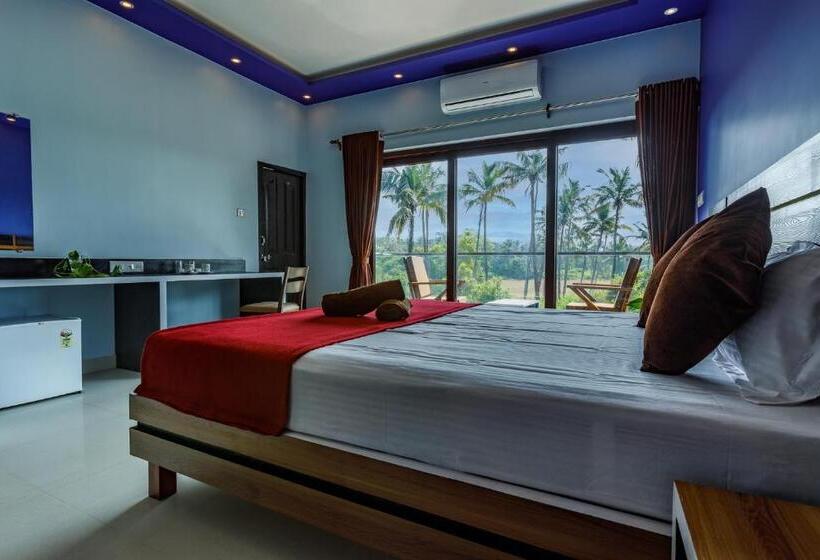 带阳台的豪华间, Om Shanti Residence