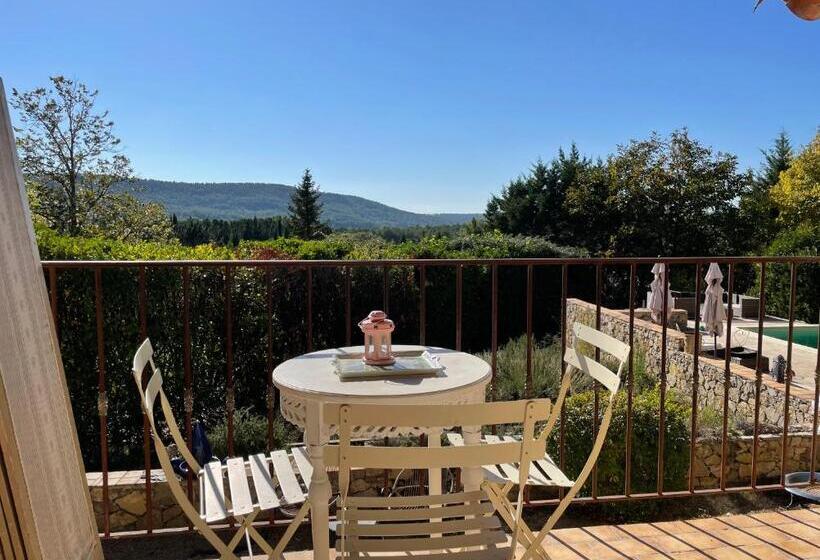 스탠다드 룸 풀장 전망, La Bergerie Barbebelle