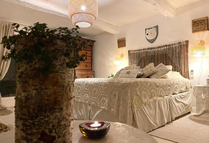 발코니가 있는 스위트, La Bergerie Barbebelle