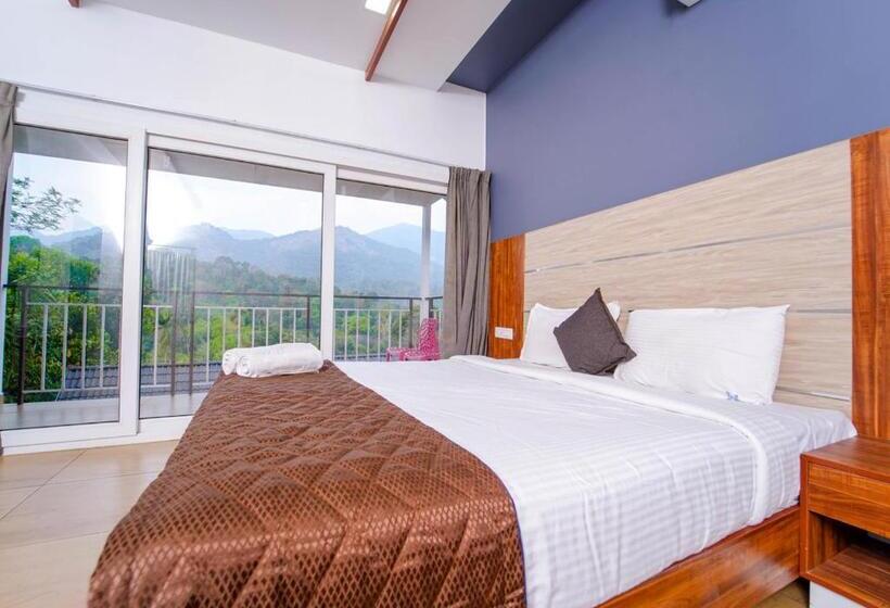 バルコニー付スイート, Munnar Majetsic Resort With Pool By Voye Homes