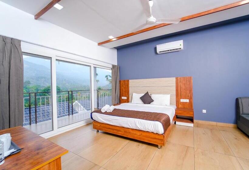 バルコニー付スイート, Munnar Majetsic Resort With Pool By Voye Homes