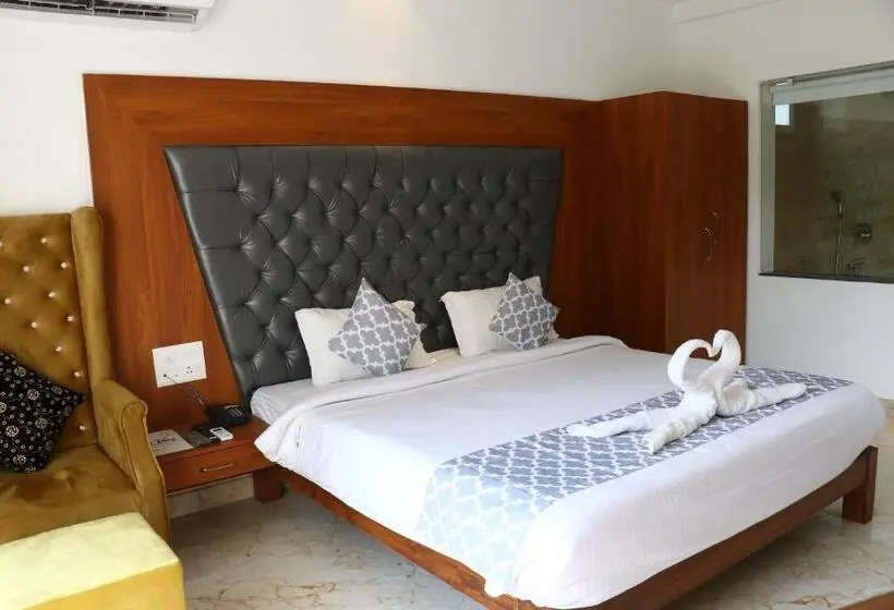 キングサイズベッドのスタンダードルーム, La Vera Boutique Hotel, Mandrem